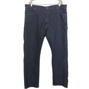 Dickies Men's Relaxed Fit Carpenter straight denim blue‎ Jeans size 40 x 32